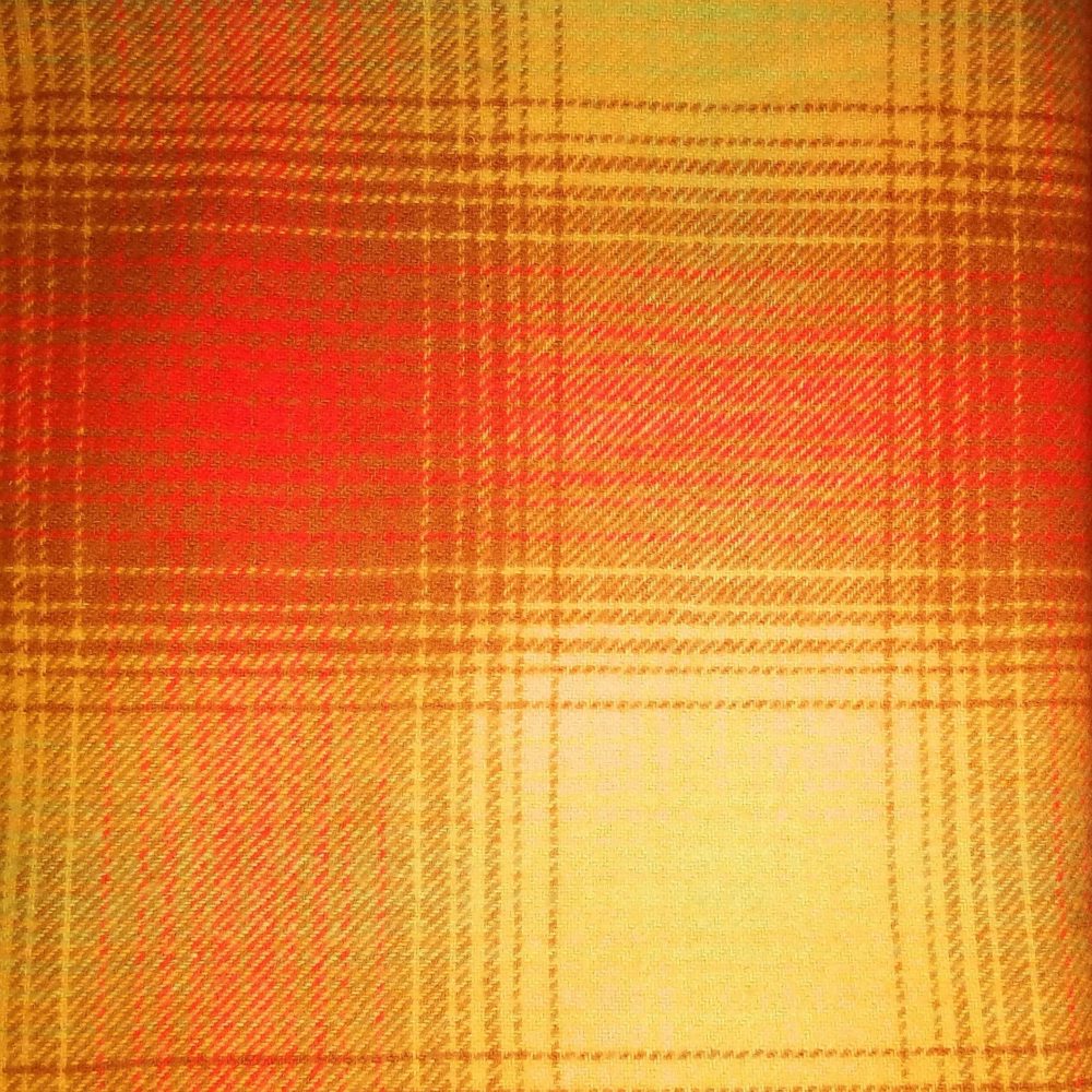 Vintage Blanket- Orange - Vintage Recycled