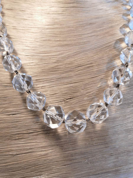 Antique Crystal/Glass Choker Necklace 1910-1920 - Gem