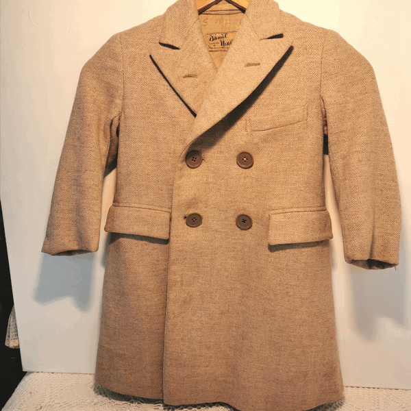 Sold-Vintage Boy's Winter Coat - Vintage Recycled
