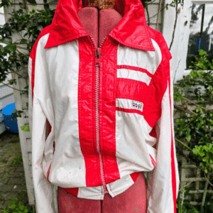 Retro Windbreaker Jacket Bag"i"